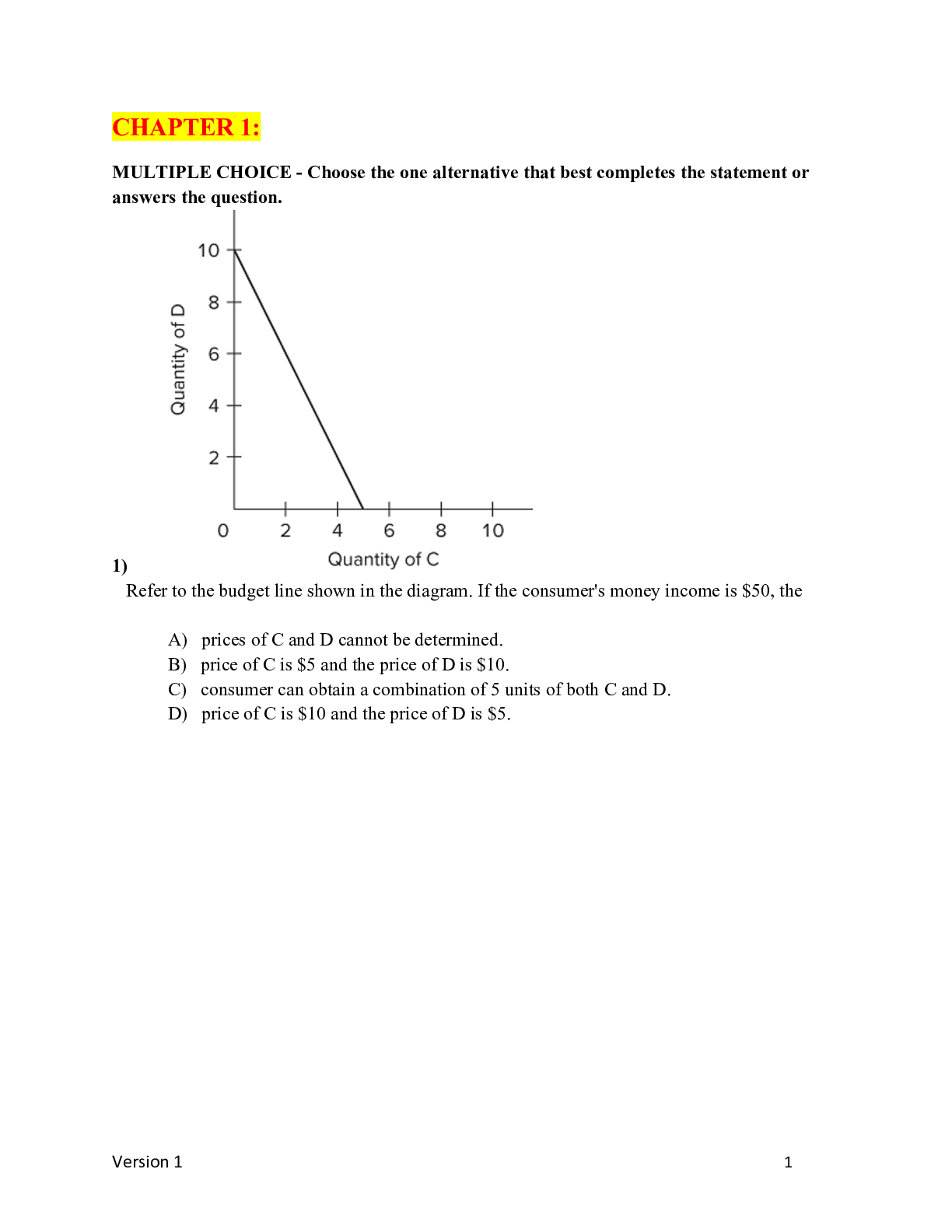 Macroeconomics, 22nd Edition by Campbell, Brue Stanley, Flynn Masaki TEST BANK